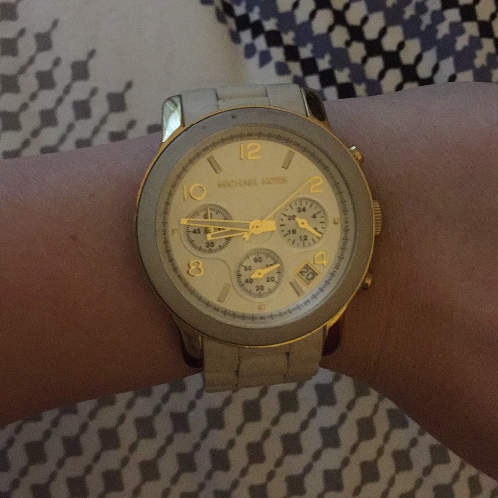 White Michael Kors Watch